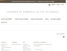 Tablet Screenshot of bellmorechamber.com